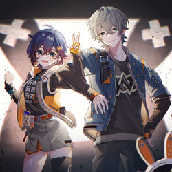 This is a pixiv picture whose title is ゼンゼロ.