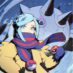 This is a pixiv picture whose title is グルーシャとハルクジラ.