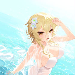 This is a pixiv picture whose title is 原神.