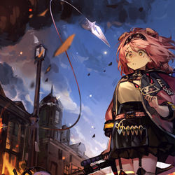 This is a pixiv picture whose title is 澄闪.