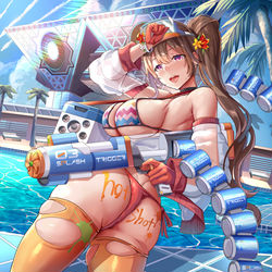 This is a pixiv picture whose title is "Splash Trigger 3".