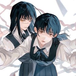 This is a pixiv picture whose title is “契约”.