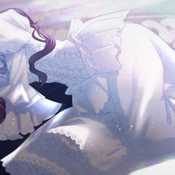 This is a pixiv picture whose title is 少女.