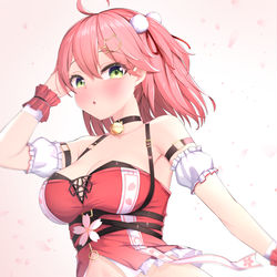 This is a pixiv picture whose title is みこ.