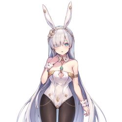 This is a pixiv picture whose title is 【FGO】アナスタシア×バニー.