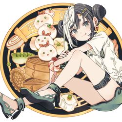 This is a pixiv picture whose title is 天心.