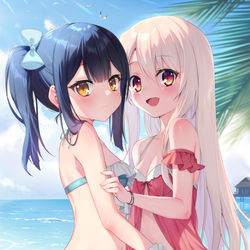 This is a pixiv picture whose title is 海水浴.
