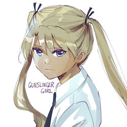 This is a pixiv picture whose title is らくがきトリエラ（GUNSLINGER GIRL）.