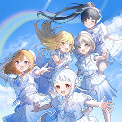 This is a pixiv picture whose title is Liella.