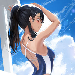 This is a pixiv picture whose title is 長瀞さん.