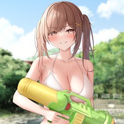 This is a pixiv picture whose title is ねえ、手加減って言葉知ってる？次はそっちの番だから♡.