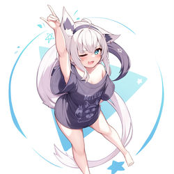 This is a pixiv picture whose title is コンコンきーつね.