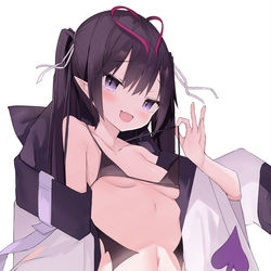 This is a pixiv picture whose title is わるいこ2.
