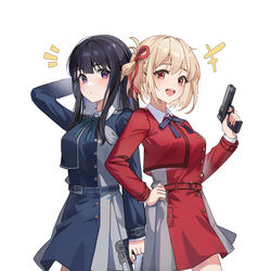 This is a pixiv picture whose title is 千束 泷奈siki.
