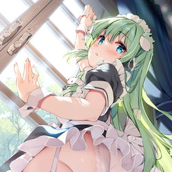 This is a pixiv picture whose title is C100早苗さん新刊.