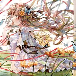 This is a pixiv picture whose title is B3アナログ絵.
