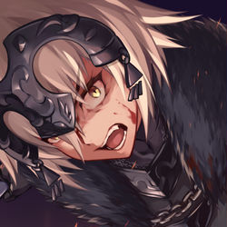 This is a pixiv picture whose title is Jeanne d'Arc Alter.