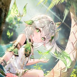 This is a pixiv picture whose title is Nahida.
