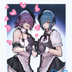 This is a pixiv picture whose title is ♡.