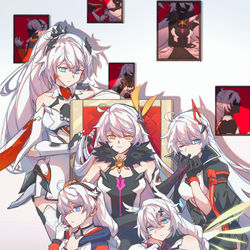 This is a pixiv picture whose title is my queen.