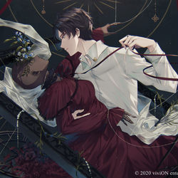 This is a pixiv picture whose title is Narcolepsy.