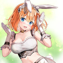 This is a pixiv picture whose title is ご注文は四葉ですか？.