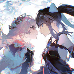 This is a pixiv picture whose title is Eternity Moment.