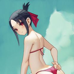 This is a pixiv picture whose title is 四宮かぐや.