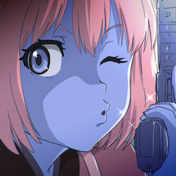 This is a pixiv picture whose title is まぎれもなく千束.