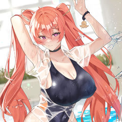 This is a pixiv picture whose title is Commission.