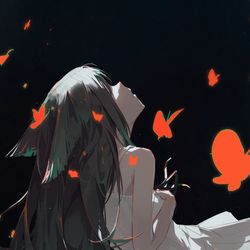 This is a pixiv picture whose title is saya.