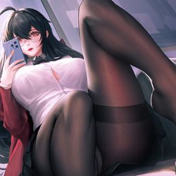 This is a pixiv picture whose title is Taihou.