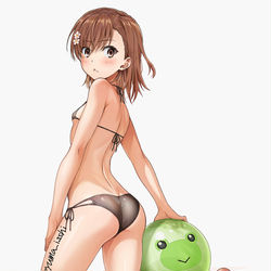 This is a pixiv picture whose title is 水着みこ.