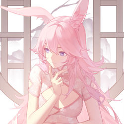 This is a pixiv picture whose title is 桜色.