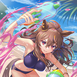 This is a pixiv picture whose title is 夏ウマ娘7.