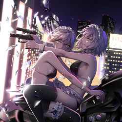 This is a pixiv picture whose title is Wオルタバイク.