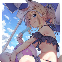 This is a pixiv picture whose title is すずはサマー.