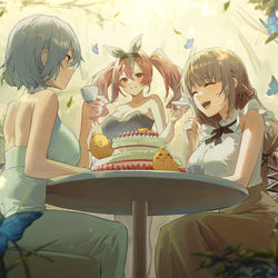 This is a pixiv picture whose title is party.