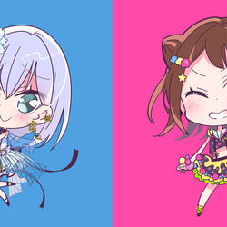This is a pixiv picture whose title is バンドリイラスト本持っていきます。.