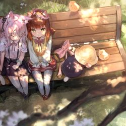 This is a pixiv picture whose title is おひるね.