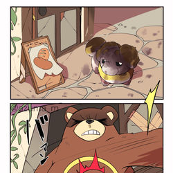 This is a pixiv picture whose title is 小さな街のパン屋さん.
