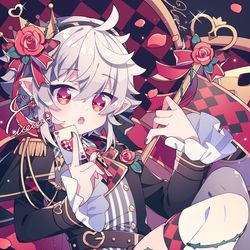 This is a pixiv picture whose title is ♥️.