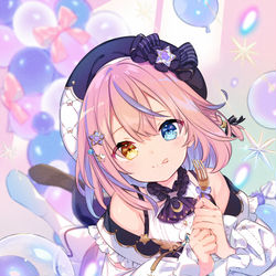 This is a pixiv picture whose title is 胡桃澤ももちゃんお誕生日イラスト.