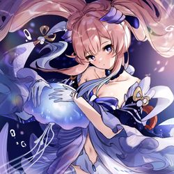 This is a pixiv picture whose title is 珊瑚宫心海.