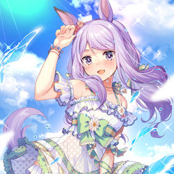 This is a pixiv picture whose title is 水着マックイーン.