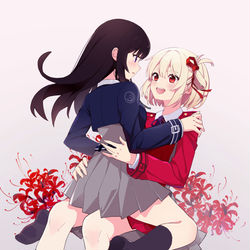 This is a pixiv picture whose title is Takina & Chisato.