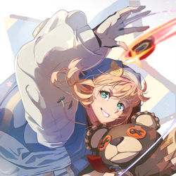This is a pixiv picture whose title is GGST　ブリジット参戦！.