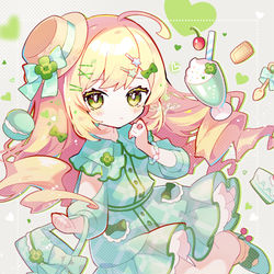 This is a pixiv picture whose title is エメラルド.