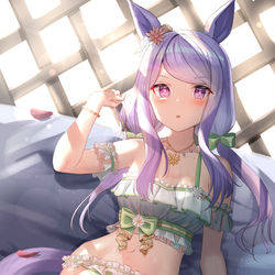 This is a pixiv picture whose title is 水着マックイーン.
