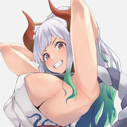 This is a pixiv picture whose title is ヤマト.